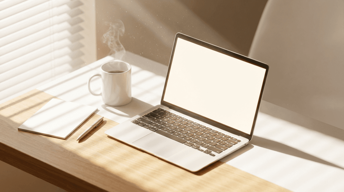 Marketing professional at work